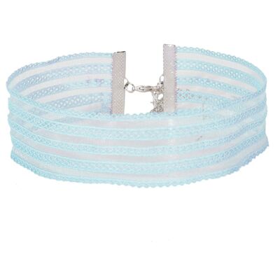 Blue Sheer Choker