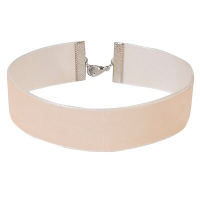 Peach 2.5cm Velvet Choker