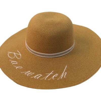 Bae Watch Sun Hat with Lace Band