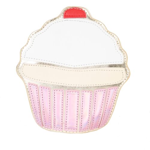 Pink Multi CupCake Shaped Bag