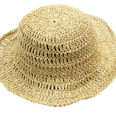 Straw Weave Bucket Hat