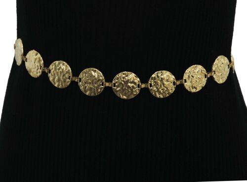 Gold Coin Chain belt