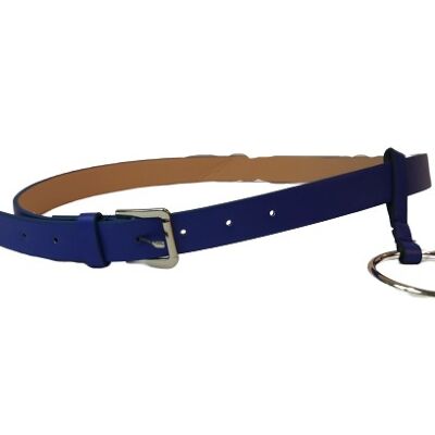 Faux Leather Belt with Big Circle Decoration
