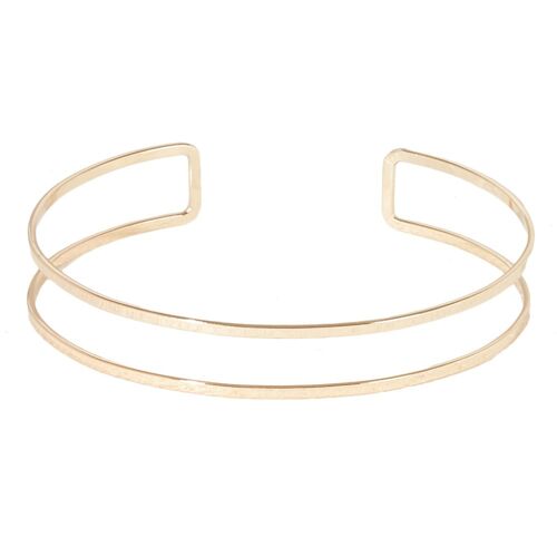 Thin Cut Out Solid Choker