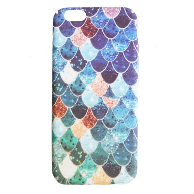 Mermaid Scales Printed iPhone Case