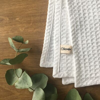 Devoted - Honeycomb tea towel