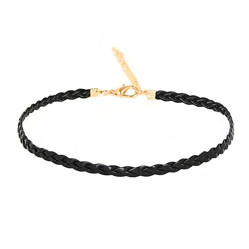 PU Plaited Choker