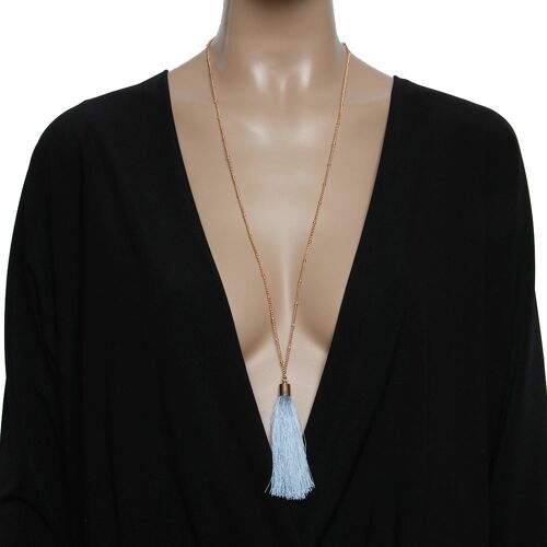 Chain Necklace with Tassel