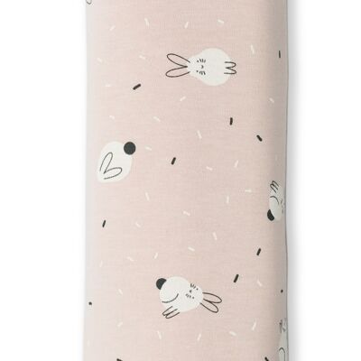 100 % Bambus-Musselin RABBIT PINK