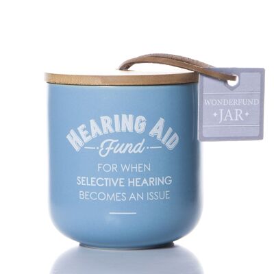 'Hearing Aid' Wonderfund Saver Jar
