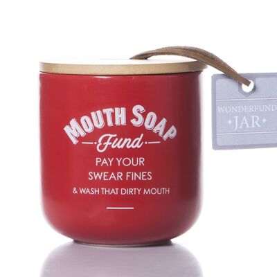'Mouth Soap Fund' Wonderfund Saver Jar