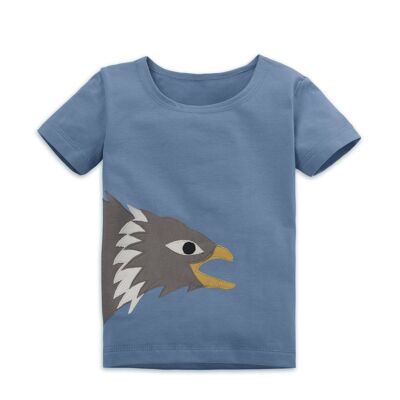 Kinder T-Shirt mit Seeadler - 128/134