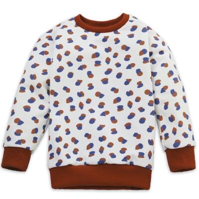 Kinder Sweatshirt Organic Forms - Ecru - 128/134