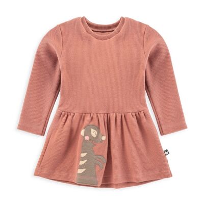 Sweat Kleid für Mädchen - Erdmännchen - 140/146