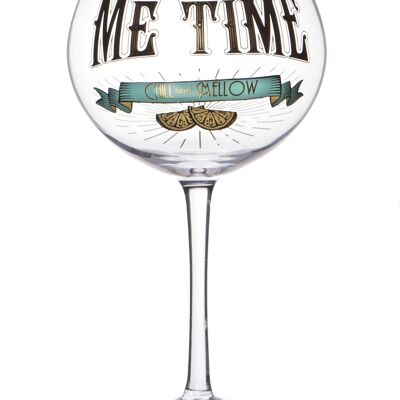 'Me Time' Gin Prohibition Glass