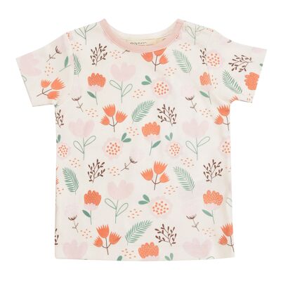 T-Shirt für Kinder - Flowers Pink