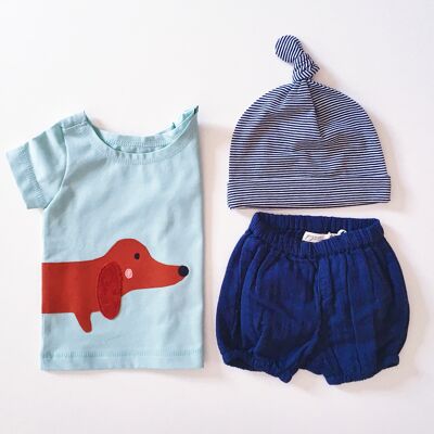 Baby Bloomers Musselin - Navy