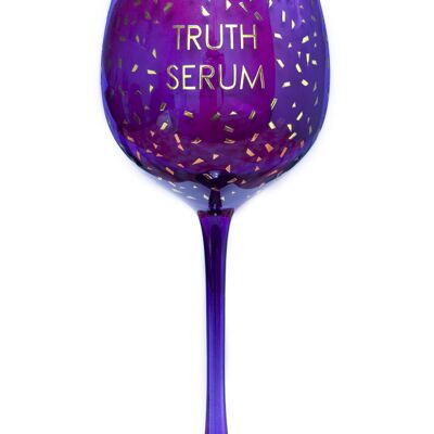 'Truth Serum' Opulent Wine Glass