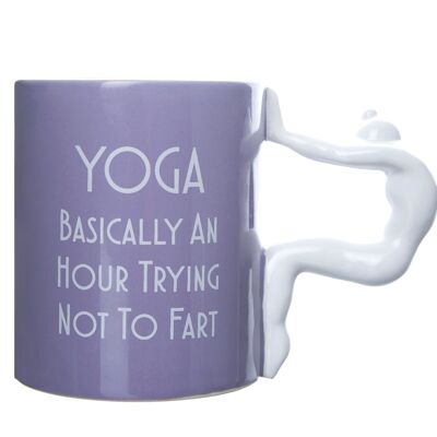 'Trying Not To Fart' Yoga Mug
