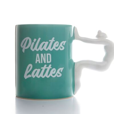 'Pilates & Lattes' Pilates Mug
