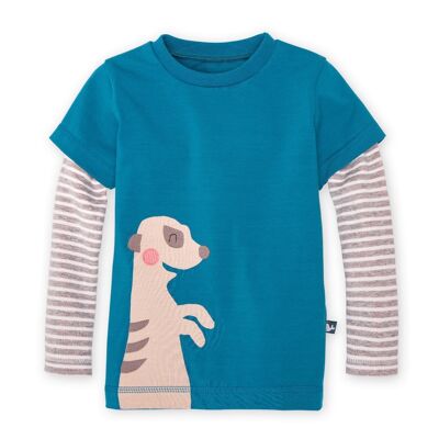 Erdmännchen - Shirt für Kinder - 128/134