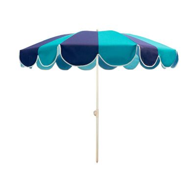 Parasol de plage - Luluzi vert bleu