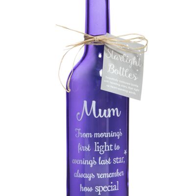 'Mum' Starlight Bottle