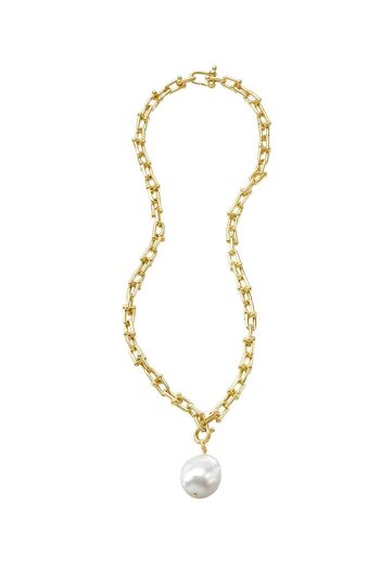 Mon Collier - Argent - Avec pendentif perle 1