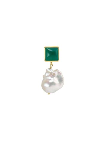 Boucle d'Oreille Perle Jade - Jade 1