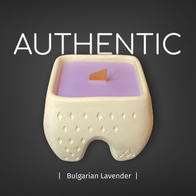 Authentic Lavender - The White CULT candle