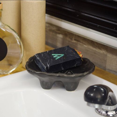 CULT Soap Dish – EBONY black