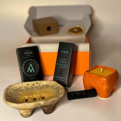 Orange Herbst-Box | Saisonale Geschenkbox