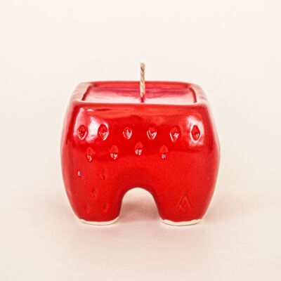 Bougie CULT rechargeable TEA light – Rouge | fraise