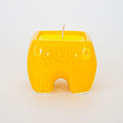 Vela recargable TEA light CULT – Amarillo | lima y mango