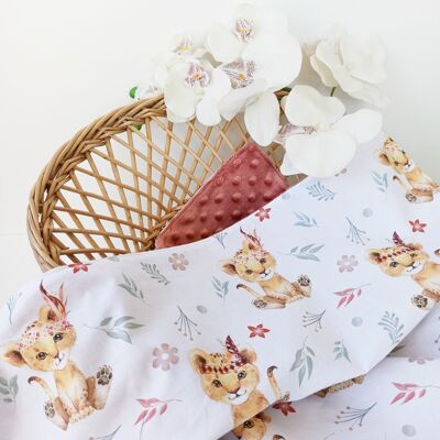 Baby blanket - child - Bohemian lion cubs