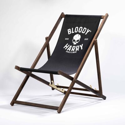 BLOODY HARRY deck chair, 3-way adjustable