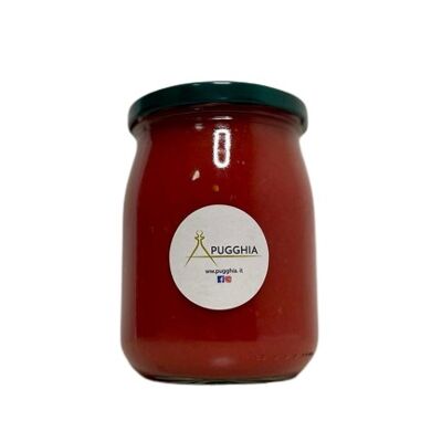 Tomato puree from 580 gr.