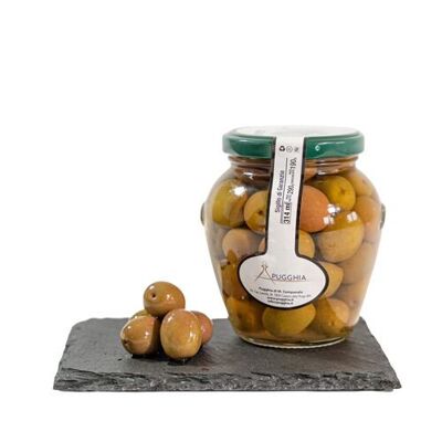 Olive al naturale in salamoia da 314 gr.
