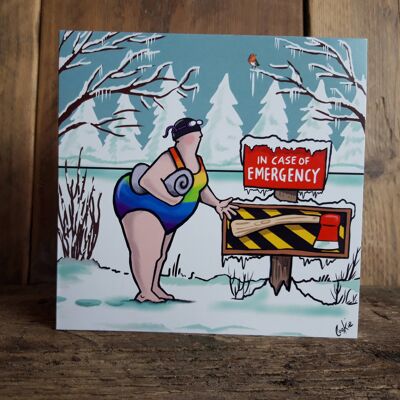 Greetings Cards | Kimmer Emergency Axe