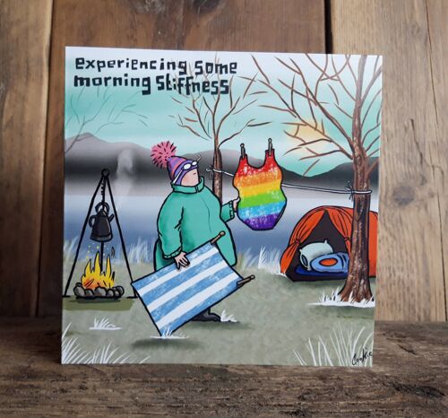 Greetings Cards | Kimmer Morning Stiffness