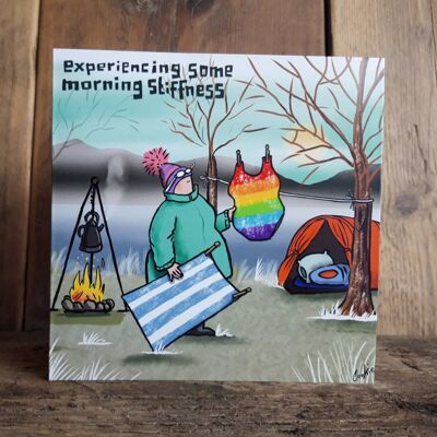 Greetings Cards | Kimmer Morning Stiffness