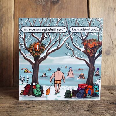 Cartes de voeux | Noix ratatinées Kimmer