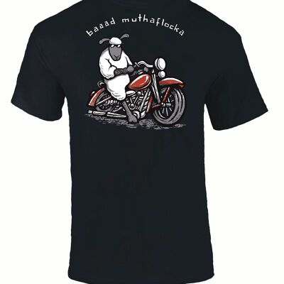 Herren-T-Shirt | Baaad Muthaflocka | Flocker