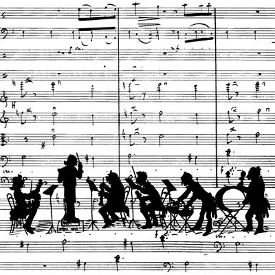 Servilleta Orquesta 33x33