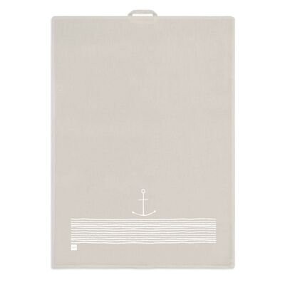 Torchon taupe Pure Anchor