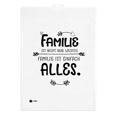 Family kitchen towel