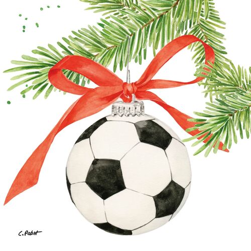 Football Ornament Napkin 33x33