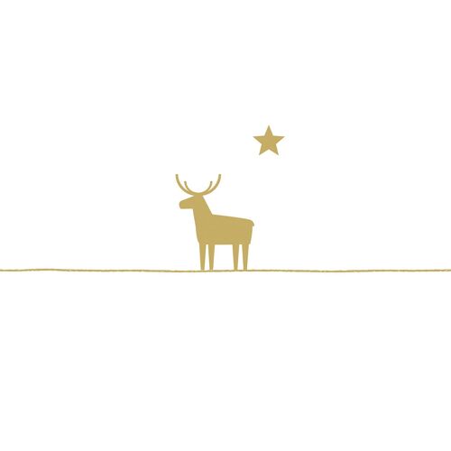 Pure Deer Napkin 33x33