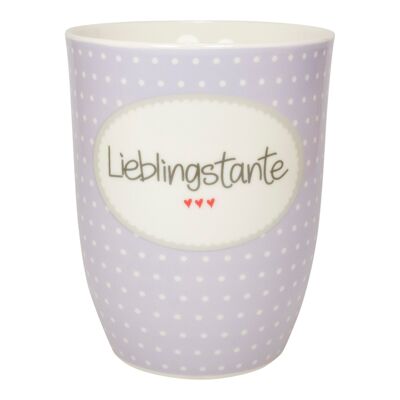 Tasse mit Henkel "Lieblingstante"