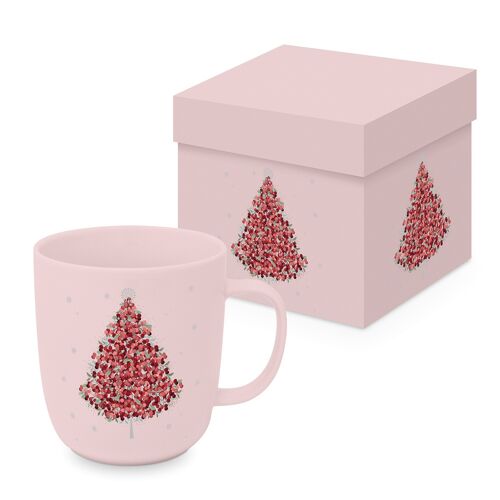 Christmas Tree in Rosé Matte Mug GB